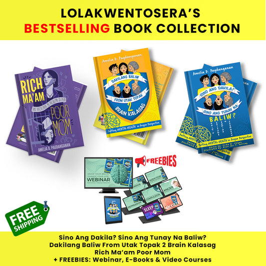 Bestselling Book Collection from Lolakwentosera (FREE BONUSES & FREE SHIPPING NATIONWIDE)