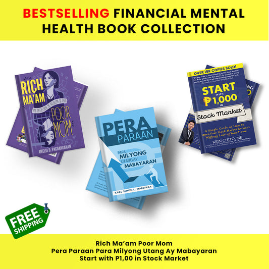 Bestselling Financial Mental Health Book Collection (FREE SHIPPING NATIONWIDE)